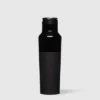 Corkcicle Star Wars 20 Ounce Sport Canteen Triple Insulated Stainless Steel Water Bottle with Straw Cap and Folding Metal Handle, Darth Vader