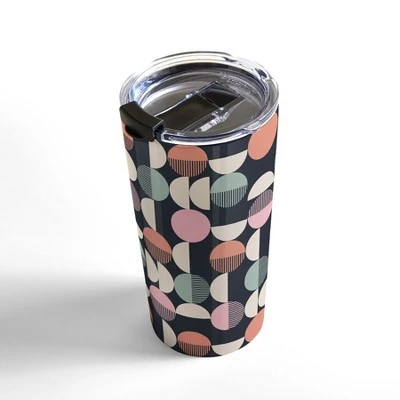 Society6 Emanuela Carratoni Abstract Moon Pattern 20 oz Stainless Steel Travel Mug - Deny Designs 3 Society6 Emanuela Carratoni Abstract Moon Pattern 20 oz Stainless Steel Travel Mug - Deny Designs