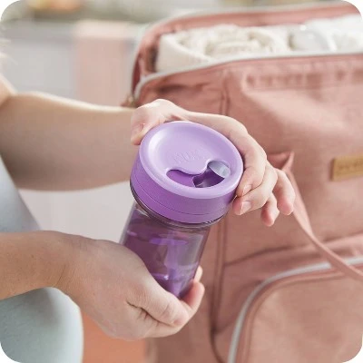 NUK Everlast Straw Cup - Teal Blue - 10oz/2pk 5 NUK Everlast Straw Cup - Teal Blue - 10oz/2pk - Image 3