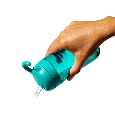 OXO Tot Adventure Water Bottle - Teal - 12oz 5 OXO Tot Adventure Water Bottle - Teal - 12oz - Image 3