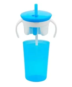 Munchkin SnackCatch & Sip 2-in-1 Snack Catcher and Spill Proof Cup - 2pk Blue -Water Bottles Sales unnamed file 1183
