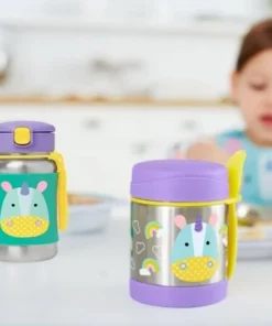 Skip Hop Zoo Stainless Steel Straw Bottle Dog -Water Bottles Sales unnamed file 1199