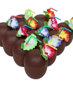 12-Pack Juvale Coconut Cups with Straws & Hawaiian Hibiscus Flower Decorate, 16oz Food Grade PVC Cup, Ideal for Tropical Luau Party Supplies 13 12-Pack Juvale Coconut Cups with Straws & Hawaiian Hibiscus Flower Decorate, 16oz Food Grade PVC Cup, Ideal for Tropical Luau Party Supplies -Water Bottles Sales unnamed file 1213