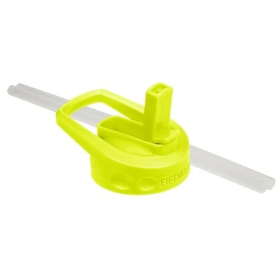 FIFTY/FIFTY 12oz Bottle Straw Cap Blue/Lime 3 FIFTY/FIFTY 12oz Bottle Straw Cap Blue/Lime