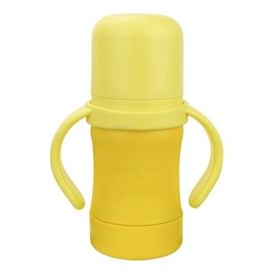 green sprouts Ware Sip & Straw Cup - Yellow - 6oz 2 green sprouts Ware Sip & Straw Cup - Yellow - 6oz