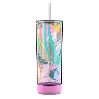 Ello Monterey 24oz Double Wall Plastic Tumbler White Iridescent 7 Ello Monterey 24oz Double Wall Plastic Tumbler White Iridescent - Image 5