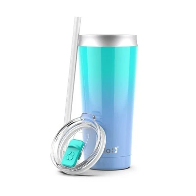 Ello Beacon 24oz Stainless Steel Tumbler - Mint/Blue Fade 3 Ello Beacon 24oz Stainless Steel Tumbler - Mint/Blue Fade