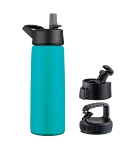 OSTO Stainless Steel Sports Water Bottle; 26 Oz. Triple Insulated Water Bottle Hot ‘n Cold Including 3 Leakproof Lids -Water Bottles Sales unnamed file 1363