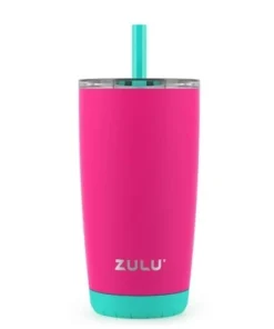 Zulu Tempo 12oz Stainless Steel Kids Tumbler with Straw Blue -Water Bottles Sales unnamed file 1394