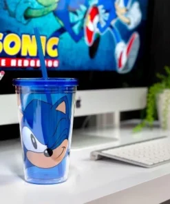 Just Funky Sonic the Hedgehog Wink 16oz Carnival Cup -Water Bottles Sales unnamed file 1413