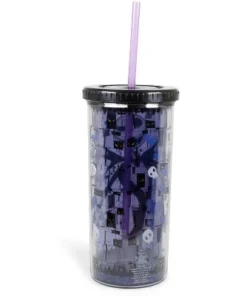The Nightmare Before Christmas Silver Buffalo Nightmare Before Christmas Jack Skellington Carnival Cup With Straw | 20 Ounces