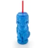 Beeline Creative Geeki Tikis Marvel Captain America Tumbler | Tiki Style Cup | Holds 19 Ounces