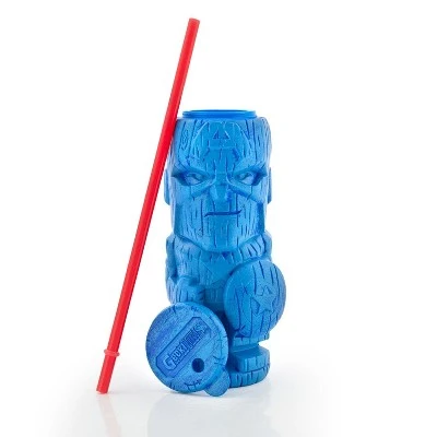 Beeline Creative Geeki Tikis Marvel Captain America Tumbler | Tiki Style Cup | Holds 19 Ounces 4 Beeline Creative Geeki Tikis Marvel Captain America Tumbler | Tiki Style Cup | Holds 19 Ounces - Image 2