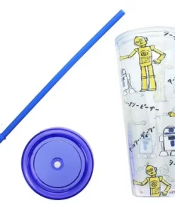 Seven20 Star Wars Kanji Droids R2D2/C3PO Plastic Tumbler