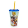 Just Funky Dragon Ball Z Collectibles | Holographic Travel Cup with Straw | 16 oz