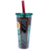 Silver Buffalo Star Wars Boba Fett Plastic Carnival Cup with Lid and Straw | 24 Ounces -Water Bottles Sales unnamed file 1587