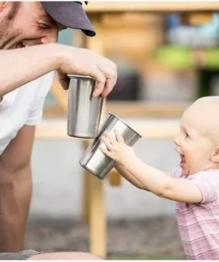 Klean Kanteen 16oz Stainless Steel Pint - Silver -Water Bottles Sales unnamed file 1615