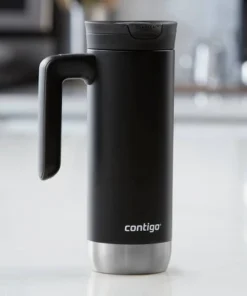 Contigo 20oz Snapseal Insulated Stainless Steel Travel Mug with Handle Licorice 11 Contigo 20oz Snapseal Insulated Stainless Steel Travel Mug with Handle Licorice -Water Bottles Sales unnamed file 1663