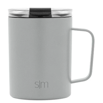 Simple Modern 12oz Stainless Steel Scout Mug with Clear Flip Lid New Ivory 9 Simple Modern 12oz Stainless Steel Scout Mug with Clear Flip Lid New Ivory - Image 7