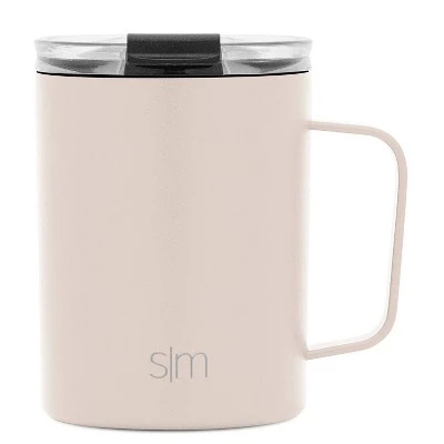 Simple Modern 12oz Stainless Steel Scout Mug with Clear Flip Lid New Ivory 13 Simple Modern 12oz Stainless Steel Scout Mug with Clear Flip Lid New Ivory - Image 11