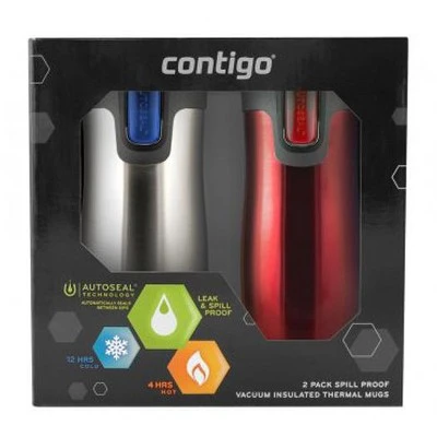 Contigo 16 oz. West Loop Autoseal Travel Mug 2-Pack 7 Contigo 16 oz. West Loop Autoseal Travel Mug 2-Pack - Image 5
