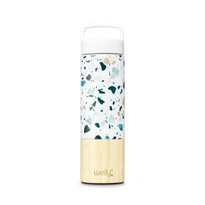 Welly Bottle Welly 18oz Vacuum Insulated Stainless Steel Wide Mouth Water Bottle Terrazzo 8 Welly Bottle Welly 18oz Vacuum Insulated Stainless Steel Wide Mouth Water Bottle Terrazzo - Image 6