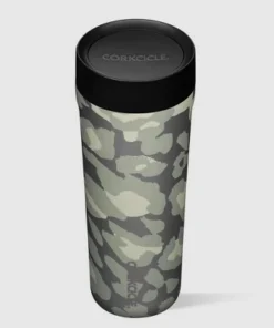 Corkcicle Commuter Cup 17 Ounce Insulated Stainless Steel Spill Proof Travel Coffee Mug with Sip Lid for Hot and Cold Drinks, Snow Leopard -Water Bottles Sales unnamed file 1841