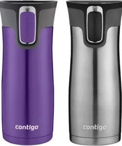 Contigo 16 oz. West Loop 2.0 Insulated Stainless Steel Travel Mug - 2-Pack -Water Bottles Sales unnamed file 2049