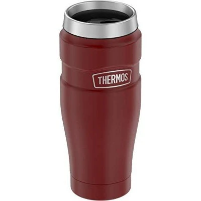 Thermos 16oz Stainless King Tumbler (SK1005MR4) - Matte Red 6 Thermos 16oz Stainless King Tumbler (SK1005MR4) - Matte Red - Image 4