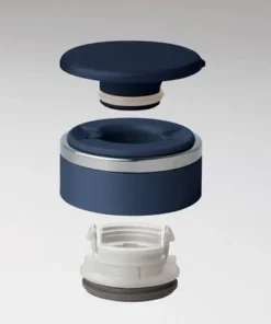 Zojirushi Stainless Steel 16oz. Travel Mug with Tea Leaf Filter SM-JTE46 - Deep Blue