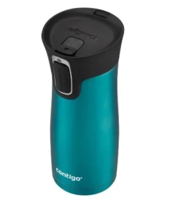 Contigo 16oz AutoSeal West Loop Stainless Steel Travel Mug Spirulina
