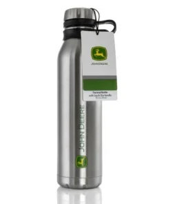 John Deere 25.5 Ounce Stainless Steel Thermal Bottle with Cap and Carry Loop -Water Bottles Sales unnamed file 2164
