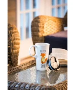 Evergreen Ceramic Travel Mug 17oz. Fox Sake 11 Evergreen Ceramic Travel Mug 17oz. Fox Sake -Water Bottles Sales unnamed file 2200