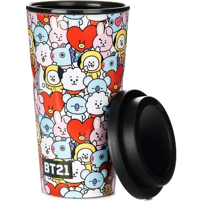 Line Friends BT21 15oz Travel Mug 3 Line Friends BT21 15oz Travel Mug