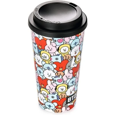 Line Friends BT21 15oz Travel Mug 4 Line Friends BT21 15oz Travel Mug - Image 2