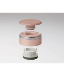 Zojirushi Stainless Steel 16oz. Travel Mug with Tea Leaf Filter SM-JTE46 - Pink Champagne