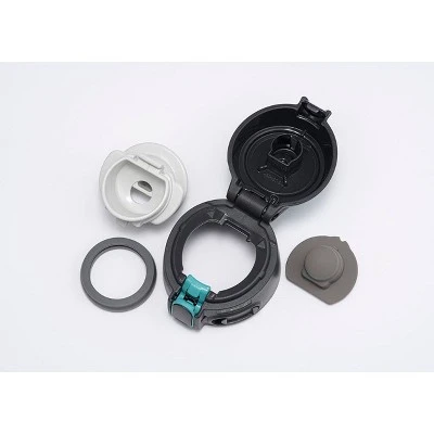 Zojirushi 16oz Flip-and-Go Stainless Steel Travel Mug SM-QHE48 - Hibiscus Red 8 Zojirushi 16oz Flip-and-Go Stainless Steel Travel Mug SM-QHE48 - Hibiscus Red - Image 6