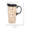 Evergreen Ceramic Travel Cup w/box, 17 OZ., Happy to bee home -Water Bottles Sales unnamed file 2308