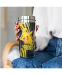 Just Funky Pokemon Lenticular Pikachu 16oz Travel Coffee Mug Tumbler w/ Non-Spill Metal Lid -Water Bottles Sales unnamed file 2391