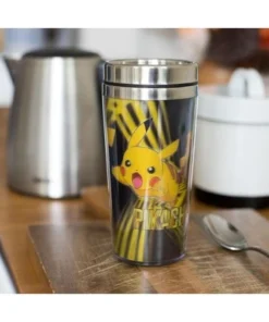 Just Funky Pokemon Lenticular Pikachu 16oz Travel Coffee Mug Tumbler w/ Non-Spill Metal Lid -Water Bottles Sales unnamed file 2393