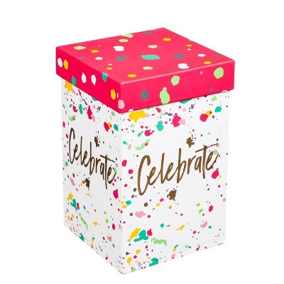 Evergreen Beautiful Celebrate Ceramic Travel Cup with Lid - 5 x 4 x 7 Inches 4 Evergreen Beautiful Celebrate Ceramic Travel Cup with Lid - 5 x 4 x 7 Inches - Image 2