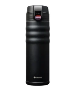 Kyocera Black Stainless Steel Ceramic Coated 17 Ounce Travel Mug