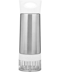 Zing Anything Vodka 18/8 Stainless Steel and White Plastic Zinger, 20 Ounce