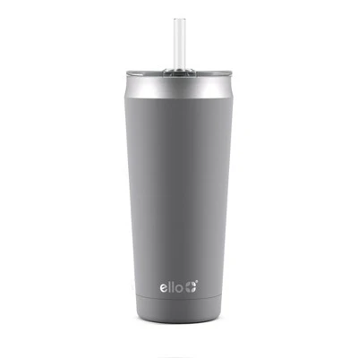 Ello Beacon 24oz Vacuum Stainless Steel Tumbler White 6 Ello Beacon 24oz Vacuum Stainless Steel Tumbler White - Image 4