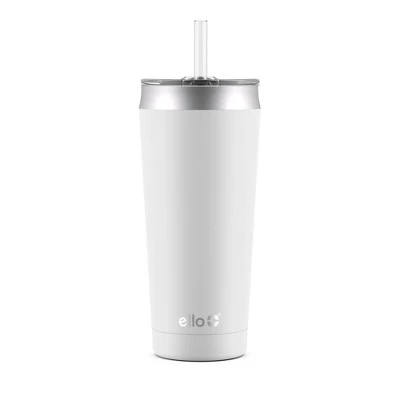Ello Beacon 24oz Vacuum Stainless Steel Tumbler White 10 Ello Beacon 24oz Vacuum Stainless Steel Tumbler White - Image 8