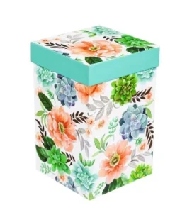 Evergreen Ceramic Travel Cup w/box, 17 OZ., Fresh Succulents -Water Bottles Sales unnamed file 2618