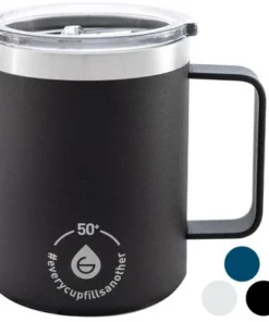GROSCHE Everest Double Wall Insulated Travel Mug with Spill Proof Lid, 14 fl 0z Capacity -Water Bottles Sales unnamed file 2634