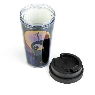 The Nightmare Before Christmas Silver Buffalo Nightmare Before Christmas 16oz Plastic Travel Mug 5 The Nightmare Before Christmas Silver Buffalo Nightmare Before Christmas 16oz Plastic Travel Mug - Image 3