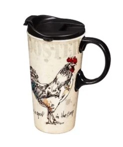 Evergreen Ceramic Perfect Cup w/Box, 17 oz., Life is good in the coop -Water Bottles Sales unnamed file 2671