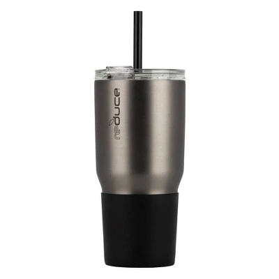 Reduce 34oz Cold1 Insulated Stainless Steel Straw Tumbler with Silicone Grip Glacier 3 Reduce 34oz Cold1 Insulated Stainless Steel Straw Tumbler with Silicone Grip Glacier